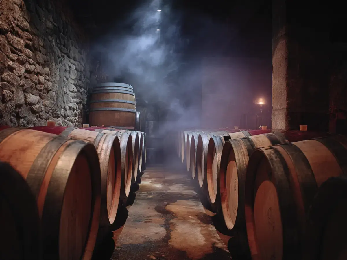 Vieilles vignes de Gamay sur sol granitique, coteau du Beaujolais